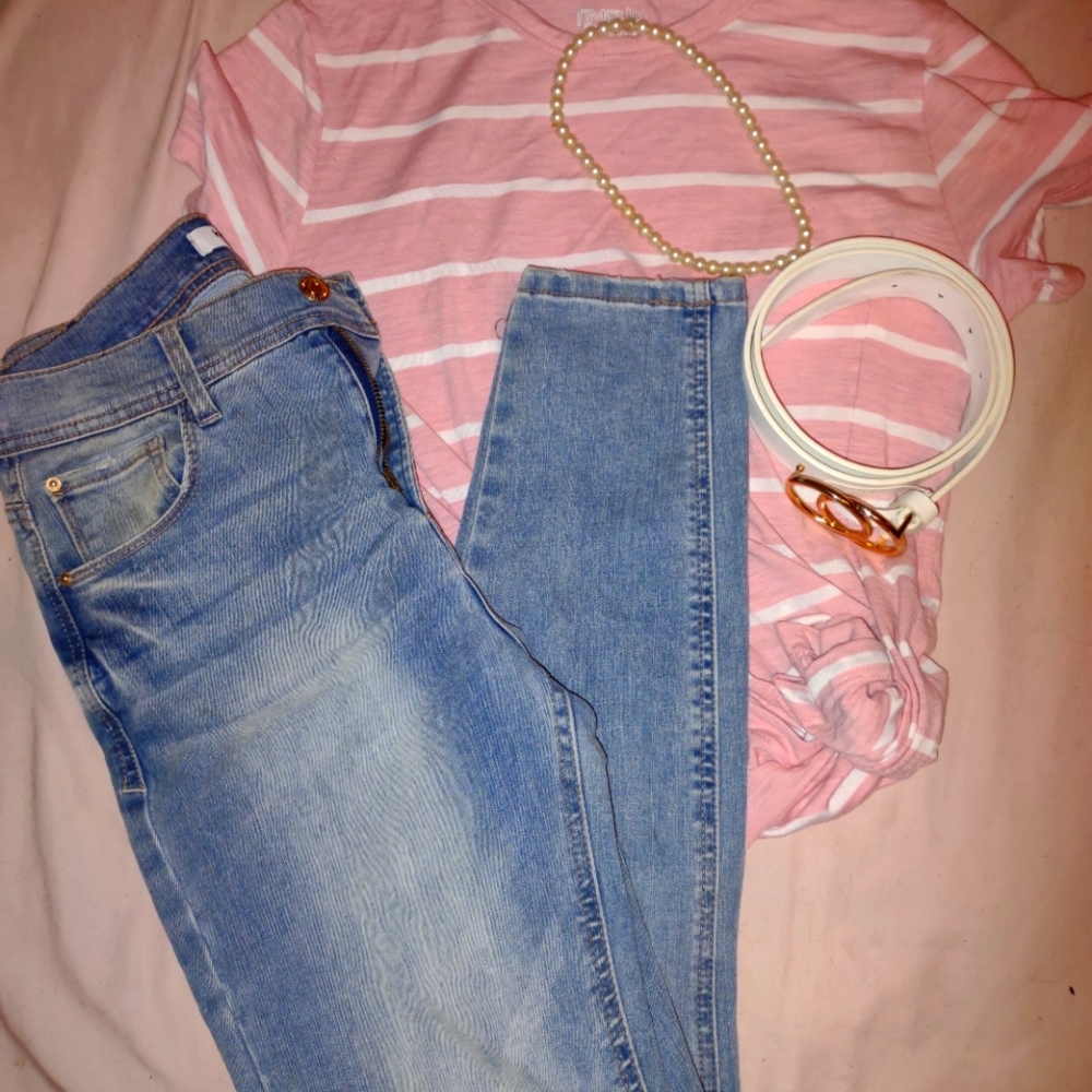 High Rise Skinny Jeans